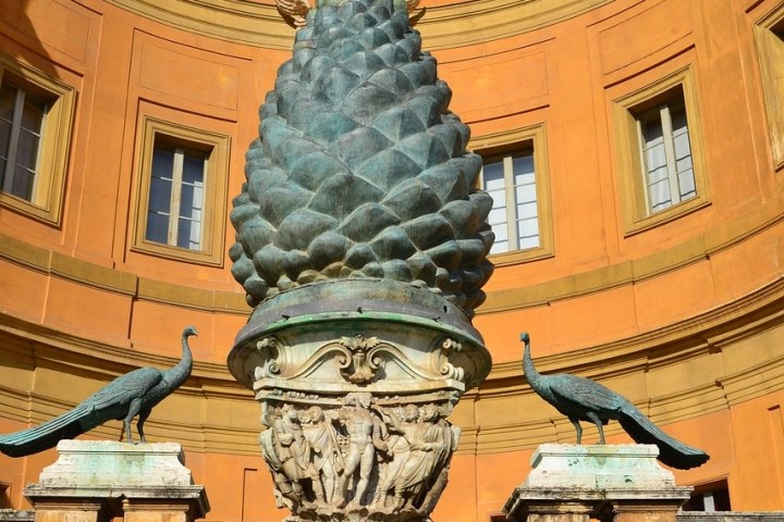 a bench in front of a building